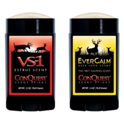 Conquest Scents Hunters Pack VS-1 Estrus Scent And EverCalm Herd Scent 5 Oz. 1240