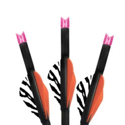 Lumenok Lumen Arrow Lighted Crescent Nock Pink Crossbow Bolt 22″ 3 Pack BECC223P