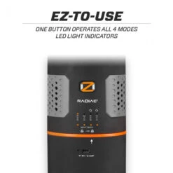 OZ ScentLok OZ Radial EZ Ozone Deodorizer Deluxe Package W/ Free Power Bank 4151090 + 4150992 -Outdoor Sports Store OZ 18171 ScentLok OZ Radial EZ Black Ozone Unit 4151090 090 Controls
