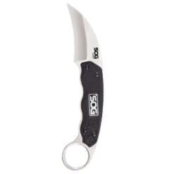SOG Knives GAMBIT SHEEPSFOOT SATIN 2.58″ Blade SOG-GB1001-CP