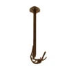 Skull Hooker Ceiling Hooker Antler Mount Brown SKH-CH-BRN -Outdoor Sports Store Skull 03910 Skull Hooker Ceiling Hooker Brown SKH CH BRN