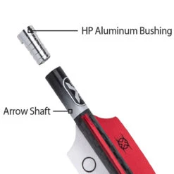 TenPoint Crossbow Alpha-Nock HP Aluminum Bushing Replacement 12pk .305 HEA-3483.12