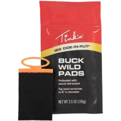 Tink’s Scents #69 Doe-In-Rut Buck Wild Pads 5 Pack W6140