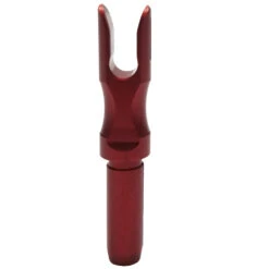 Victory Archery Nocks Satin Red Aluminum 166 V-Nock 12 Pack ACVN166RD-12